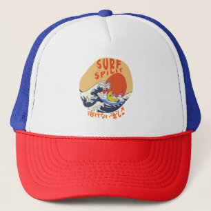 Casquette Mikitiez japanesewave surf d'été animemanga