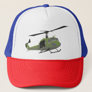 Casquette militaire de camionneur d'UH-1 Huey