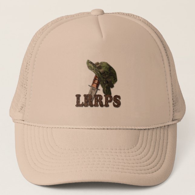 Casquette militaires LRRP LRRP Rangers Recon (Devant)
