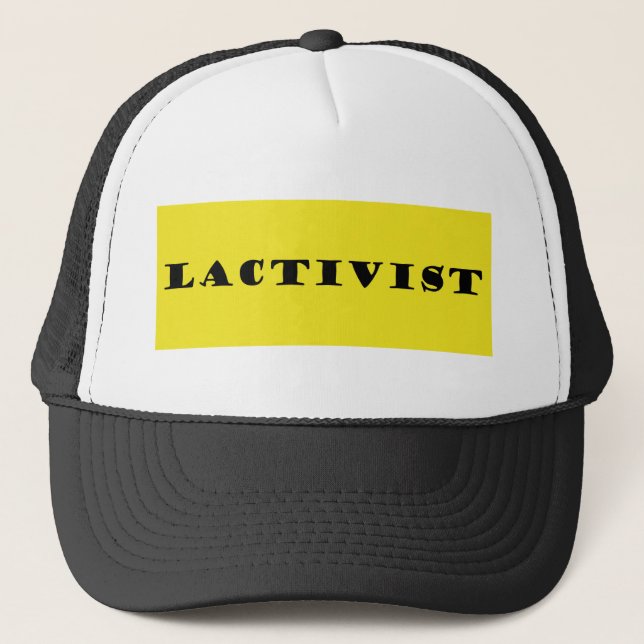 Casquette Militante de l'allaitement (Devant)