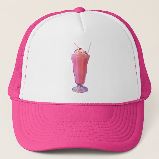 Casquette Milkshake de Strawberry (Devant)