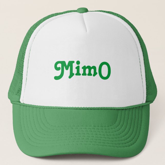 Casquette MimO (Devant)