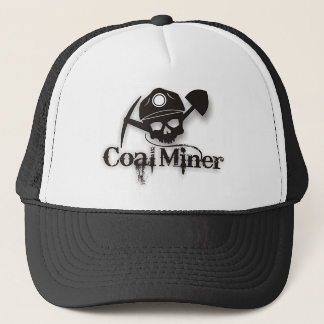 Casquette mineur de charbon (Devant)