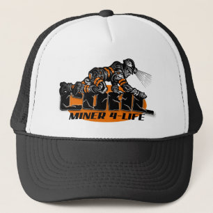 CASQUETTE MINEUR DE CHARBON 4-VIE