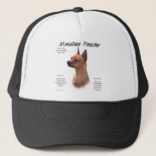 Casquette Miniature Pinscher (rouge)
