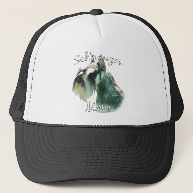 Casquette Miniature Schnauzer Maman 2 (Devant)