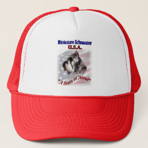 Casquette Miniature Schnauzer USA