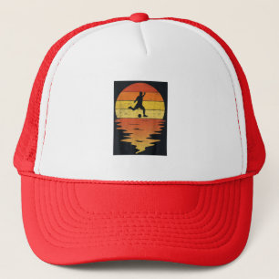 Casquette Minimalist Soccer Ball Line Art Modern Football