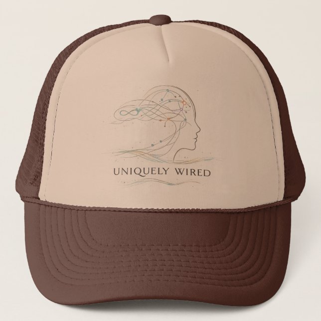 Casquette Minimaliste à fil unique (Devant)