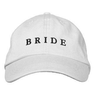 Casquette minimaliste de mariée
