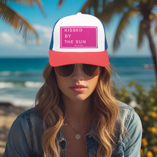 Casquette Minimaliste Personnalisé Embrassé par le Soleil