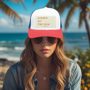 Casquette Minimaliste Personnalisé Embrassé par le Soleil