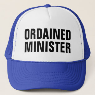 Casquette ministre ordonné