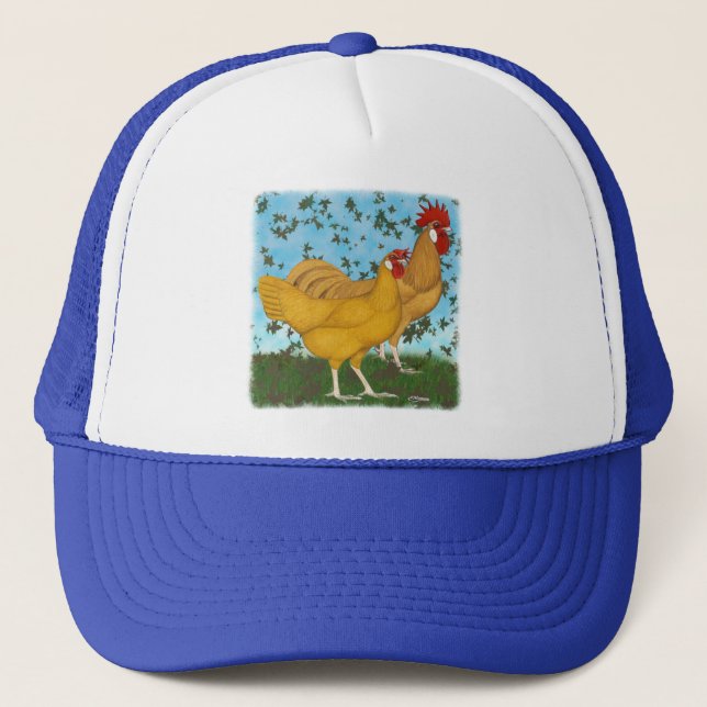 Casquette Minorque : paire de jour d'automne (Devant)