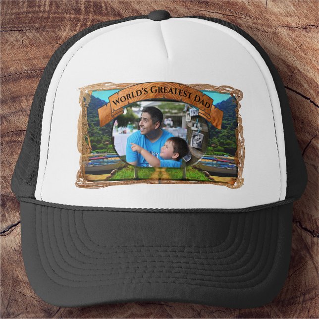 Casquette Mismaloya Meilleur papa du monde 0350 (Créateur téléchargé)