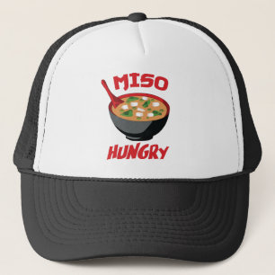 Casquette Miso Hungry Funny Food Kawaii