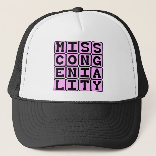 Casquette Miss Sympathie, Prix du Concours (Devant)