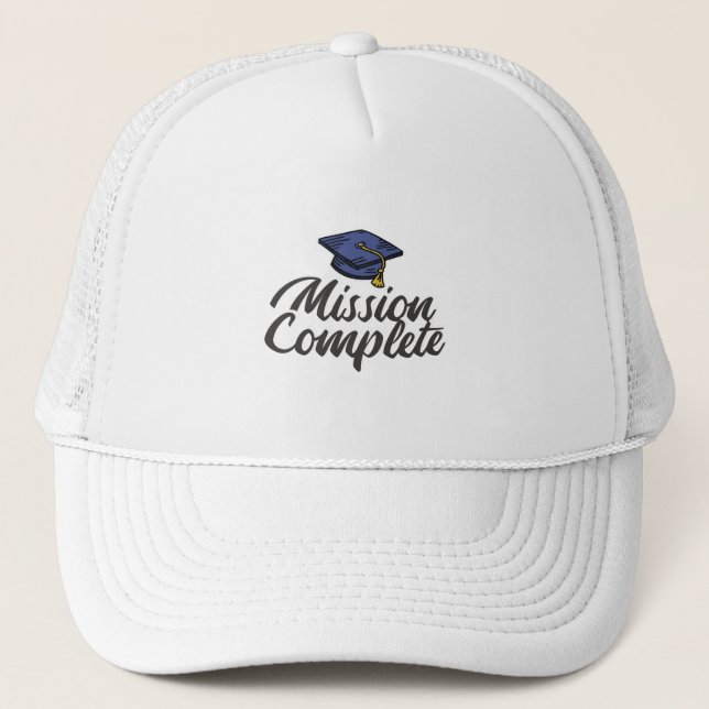Casquette Mission de fin d'études terminée (Devant)