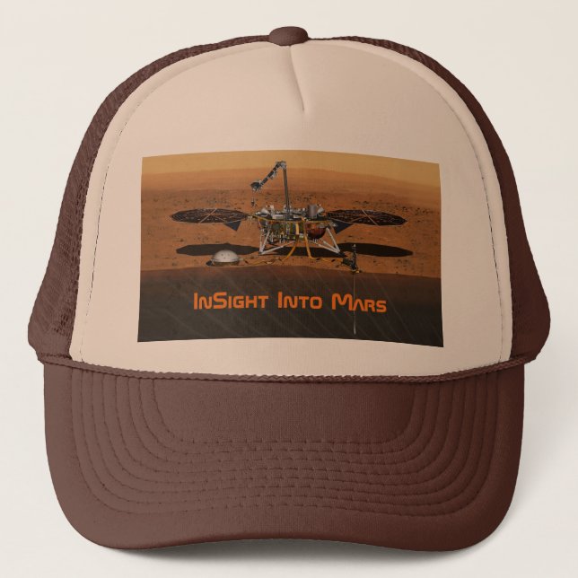 Casquette Mission InSight Mars Lander (Devant)