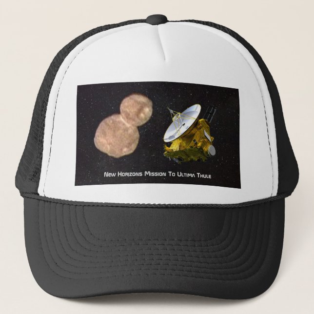 Casquette Mission Nouveaux Horizons À Ultima Thule (Devant)