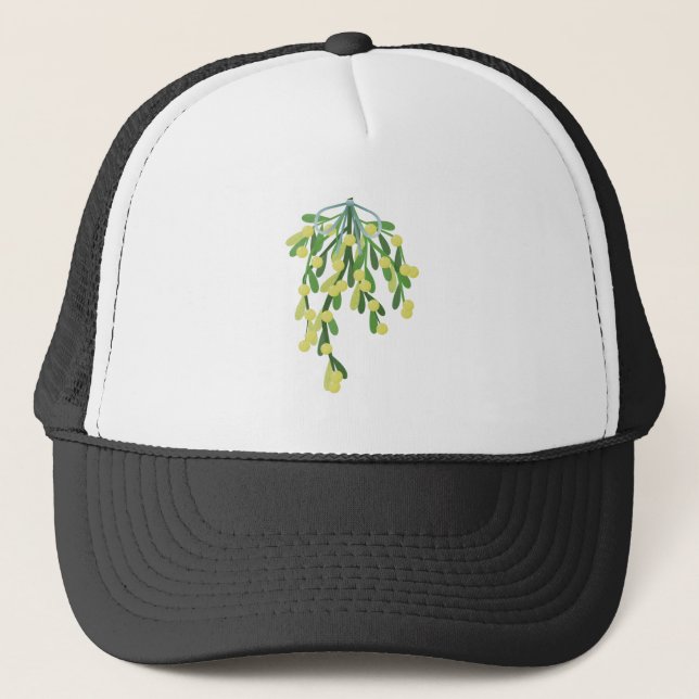 Casquette mistletoe de Noël (Devant)