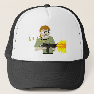 Casquette mitrailleur