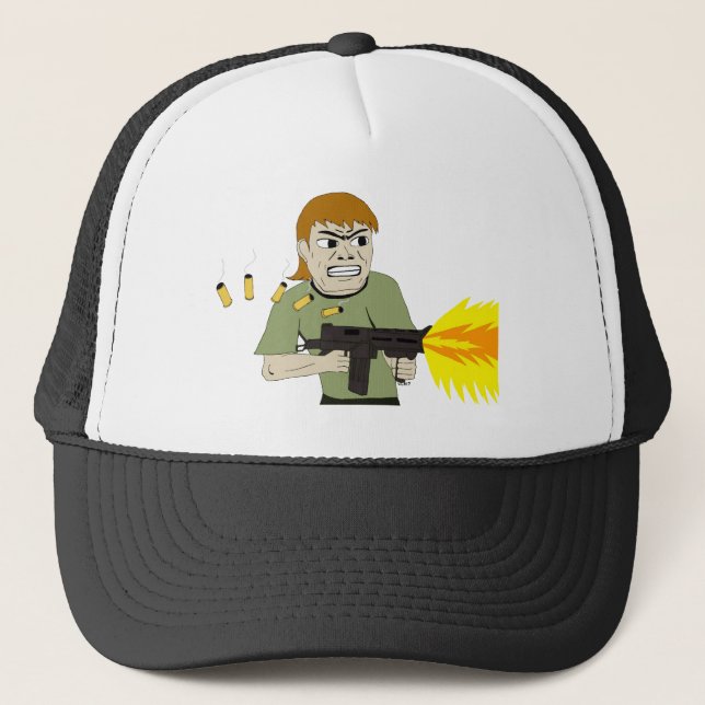 Casquette mitrailleur (Devant)