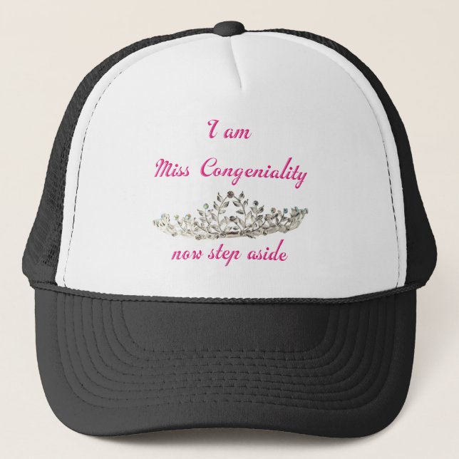 Casquette Mlle Congeniality (Devant)