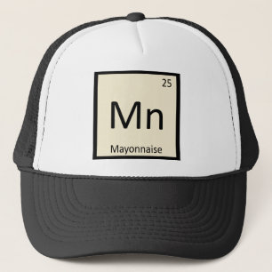 Casquette Mn - Chimie de la mayonnaise Condiment Tableau pér