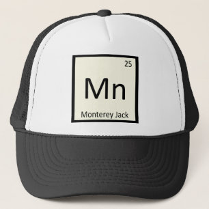 Casquette Mn - Chimie du fromage de Monterey Jack Tableau pé
