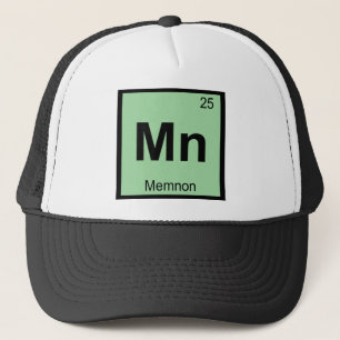 Casquette Mn - Memnon Chimie Grecque Symbole du tableau péri