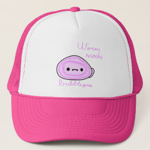 Casquette Mochi Mignon Ver Ver Rond Design D'animaux Mochi