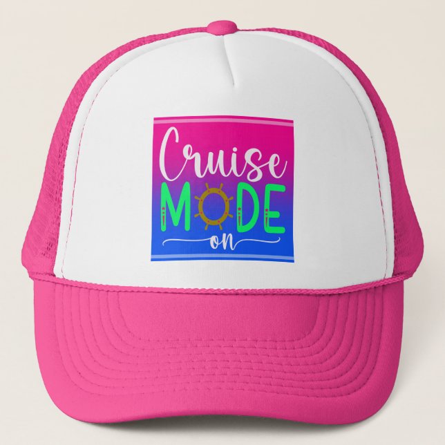 Casquette Mode croisière activé (Devant)
