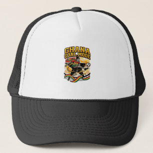Casquette Mode de but Ghana Skeleton Striker Nations Streetw