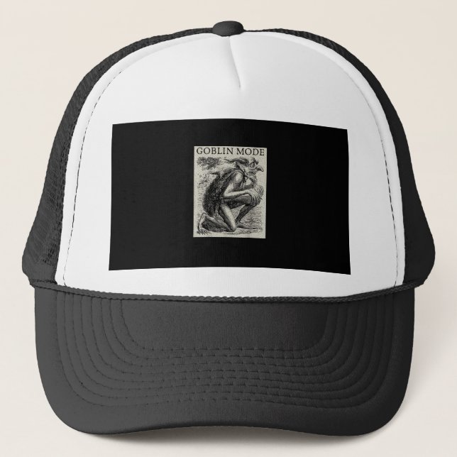 Casquette Mode Gobelin Goblincore Fairycore Grunge Médiéval (Devant)