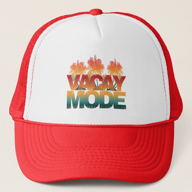 Casquette mode vacances  (Devant)