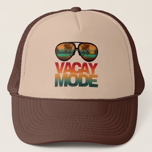Casquette Mode Vacances (Devant)
