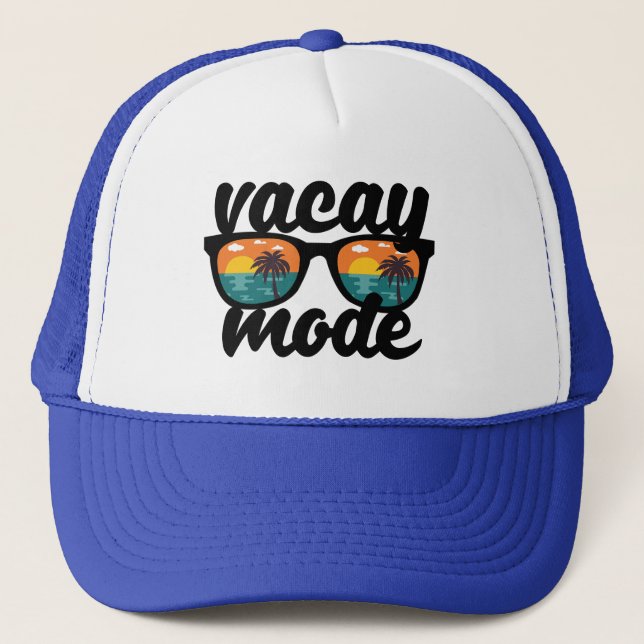Casquette Mode Vacances Design Été (Devant)