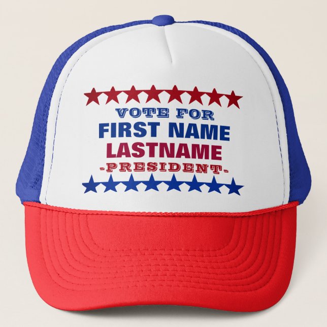 Casquette Modèle de campagne personnalisé (Devant)