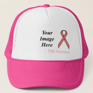 Casquette Modèle de ruban standard rose par Kenneth Yoncich