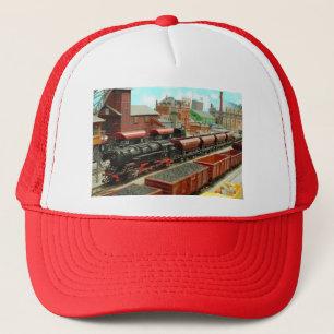 Casquette modèle de station de train
