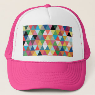 Casquette modelé géométrique coloré de camionn