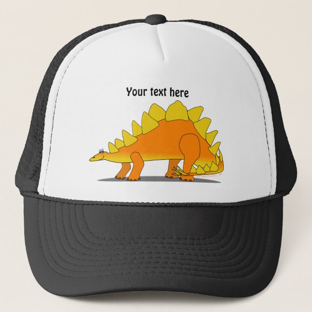 Casquette Modèle mignon de bande dessinée de dinosaure de (Devant)