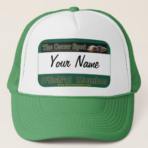 Casquette Modèle nommé d'étiquette d'Ofishal de tache