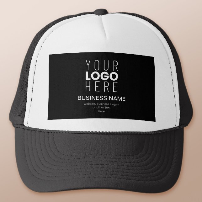 Casquette Modèle simple moderne pour le logo de votre entrep (Créateur téléchargé)