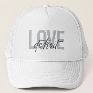 Casquette Moderne, simple, cool, design urbain Amour Detroit