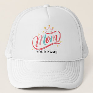 Casquette Moderne Simple Je t'aime Maman
