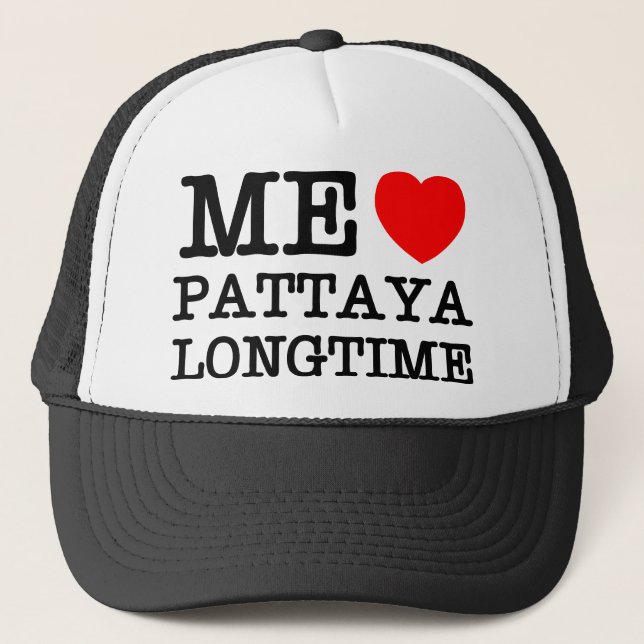 CASQUETTE MOI AIME PATTAYA LONGTIME (Devant)