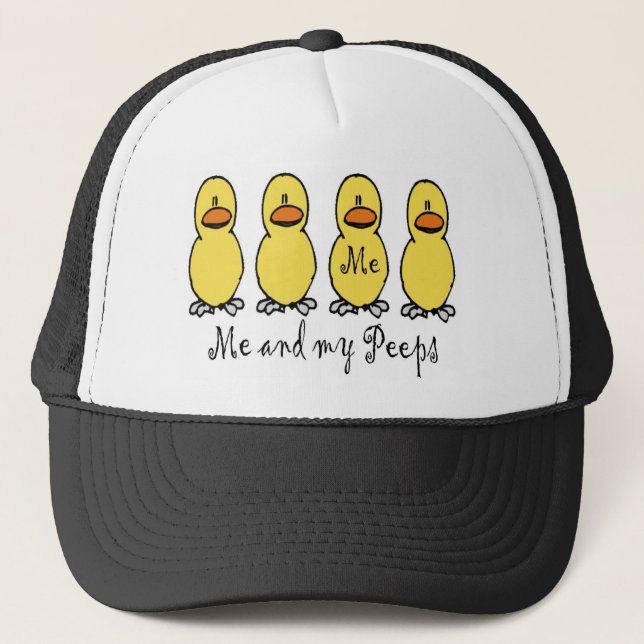 Casquette Moi et mes piaulements (Devant)