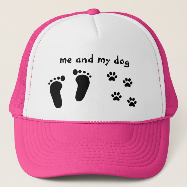Casquette Moi et mon chien (Devant)